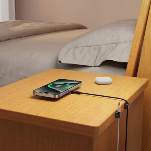 Organizer kabli Joyroom JR-ZS368 magnetyczny czarny (6 szt.)