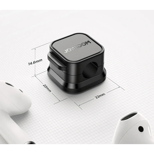 Organizer kabli Joyroom JR-ZS368 magnetyczny czarny (6 szt.)