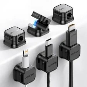 Wholesale Joyroom cable organiser JR-ZS368 magnetic black (6 pcs.) - JYR1040 - {ean13} - Hurt