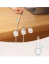 Wholesale Joyroom cable organiser JR-ZS368 magnetic white (6 pcs.) - JYR1041 - {ean13} - Hurt