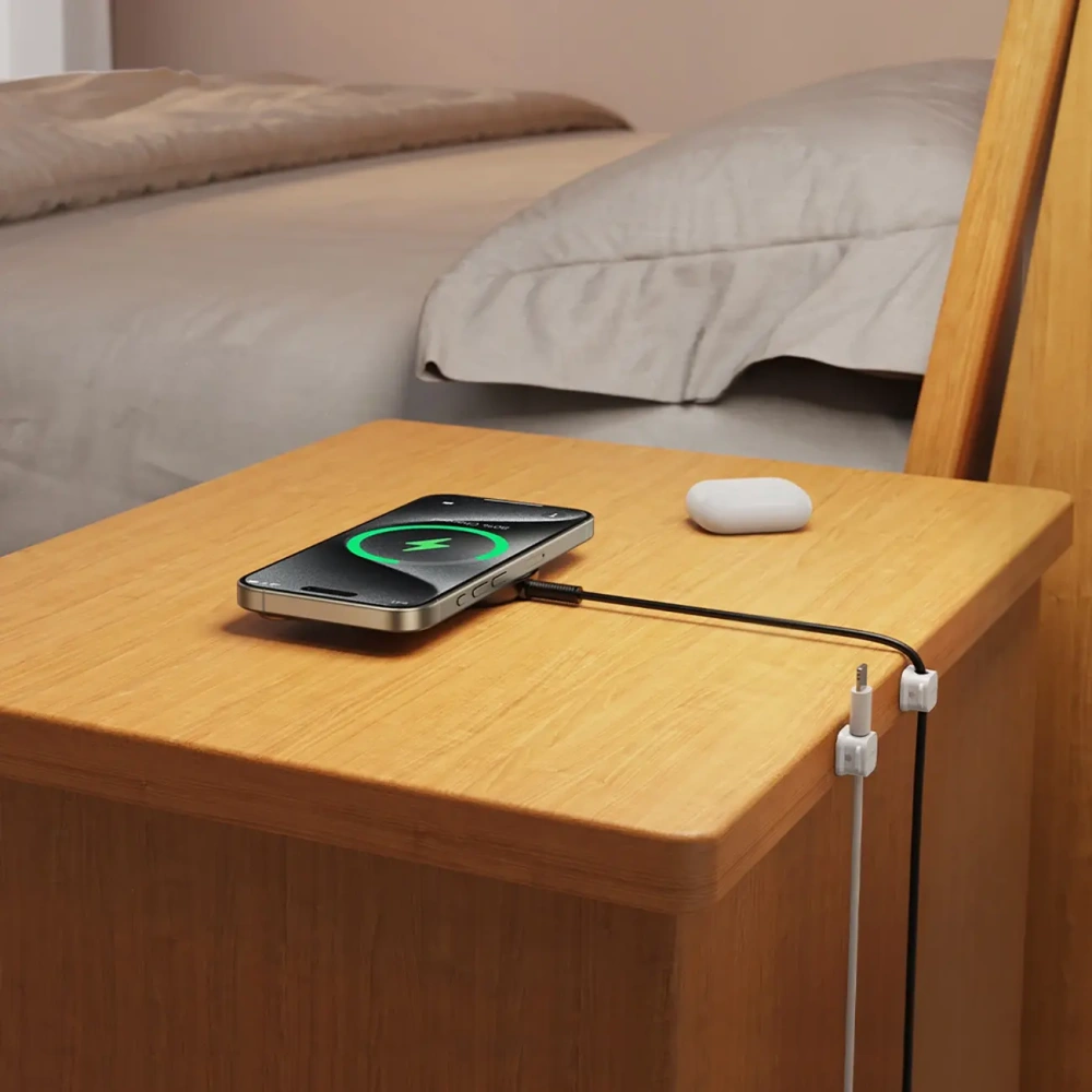 Hurtownia GSM - Joyroom organizator de cabluri JR-ZS368 magnetic alb (6 buc.) - JYR1041 - {ean13} - Hurt