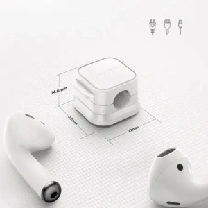 Wholesale Joyroom cable organiser JR-ZS368 magnetic white (6 pcs.) - JYR1041 - {ean13} - Hurt