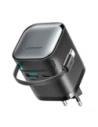 Hurtownia GSM - Joyroom JR-TCL02 GaN falitöltő 65W USB-A, USB-C beépített USB-C kábellel fekete - JYR1042 - {ean13} - Hurt