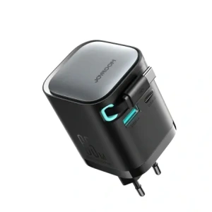Hurtownia GSM - Joyroom JR-TCL02 GaN falitöltő 65W USB-A, USB-C beépített USB-C kábellel fekete - JYR1042 - {ean13} - Hurt