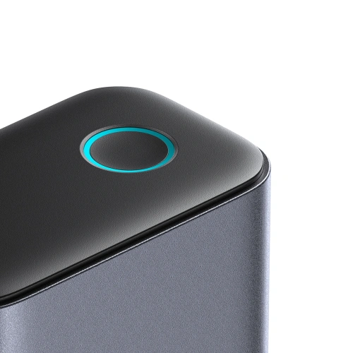 Ładowarka sieciowa Joyroom JR-TCM02 wieloportowa GaN 65W 2xUSB-A, 4xUSB-C ciemnoszara