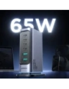Hurtownia GSM - Joyroom JR-TCM02 GaN falitöltő többportos 65W 2xUSB-A, 4xUSB-C sötétszürke - JYR1043 - {ean13} - Hurt