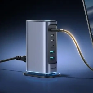Hurtownia GSM - Joyroom JR-TCM02 GaN falitöltő többportos 65W 2xUSB-A, 4xUSB-C sötétszürke - JYR1043 - {ean13} - Hurt