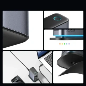 Hurtownia GSM - Joyroom JR-TCM02 GaN falitöltő többportos 65W 2xUSB-A, 4xUSB-C sötétszürke - JYR1043 - {ean13} - Hurt