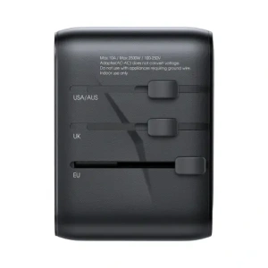 Wholesale Joyroom JR-TCW01 travel adapter 17W EU / US / UK / JP / AU / CN black - JYR1044 - {ean13} - Hurt