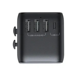 Hurtownia GSM - Joyroom JR-TCW01 utazási adapter 17W EU / US / UK / JP / AU / CN fekete - JYR1044 - {ean13} - Hurt