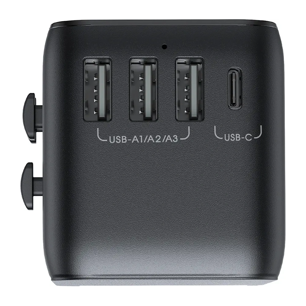 Hurtownia GSM - Joyroom JR-TCW01 utazási adapter 17W EU / US / UK / JP / AU / CN fekete - JYR1044 - {ean13} - Hurt
