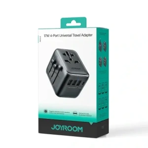 Hurtownia GSM - Joyroom JR-TCW01 utazási adapter 17W EU / US / UK / JP / AU / CN fekete - JYR1044 - {ean13} - Hurt
