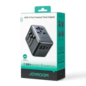 Hurtownia GSM - Joyroom JR-TCW02 utazási adapter 65W EU / US / JP / AU / UK / CN fekete - JYR1045 - {ean13} - Hurt