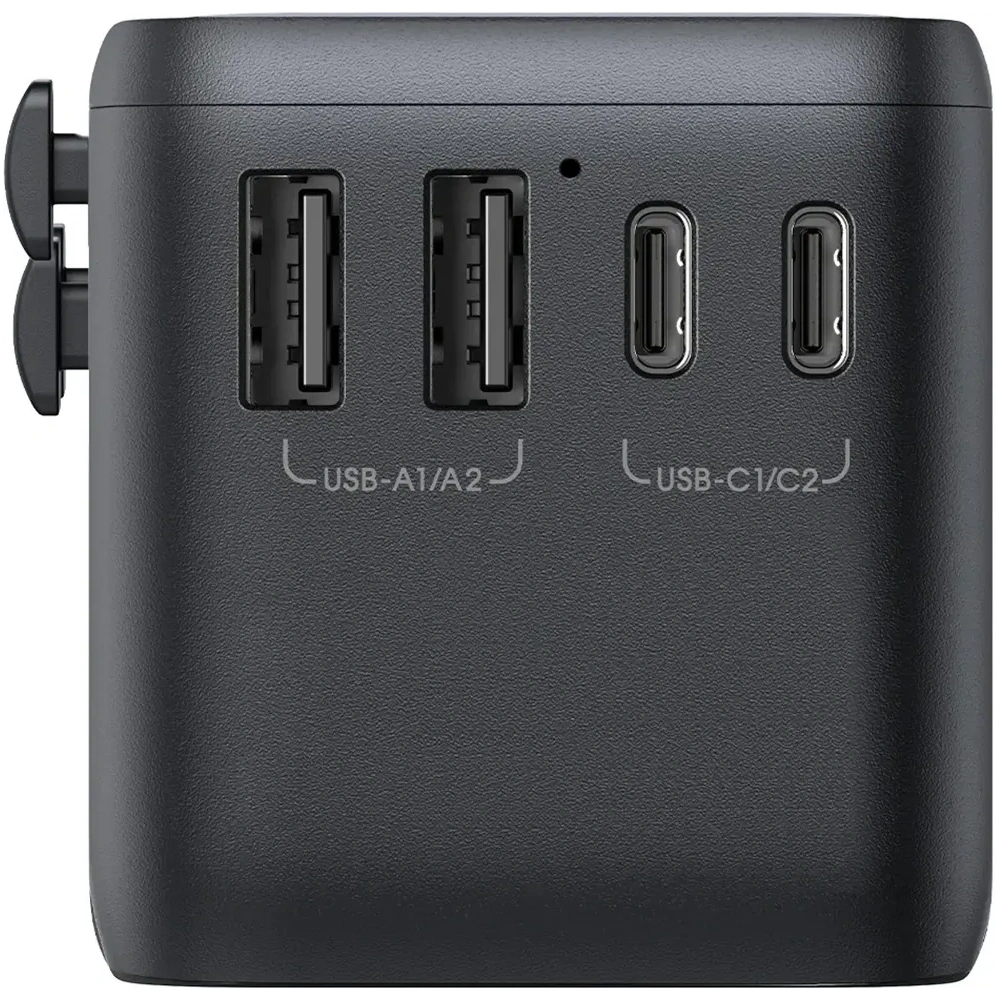 Hurtownia GSM - Adaptér na cesty Joyroom JR-TCW02 65W EU / US / JP / AU / UK / CN černý - JYR1045 - {ean13} - Hurt