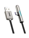 Hurtownia GSM - Kabel kątowy płaski USB-C Baseus Iridescent, Huawei SuperCharge, 40W, 0,5 m (czarny) - BSU1119BLK - {ean13} - Hurt