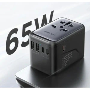 Hurtownia GSM - Joyroom JR-TCW02 utazási adapter 65W EU / US / JP / AU / UK / CN fekete - JYR1045 - {ean13} - Hurt