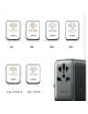 Hurtownia GSM - Adaptér na cesty Joyroom JR-TCW02 65W EU / US / JP / AU / UK / CN černý - JYR1045 - {ean13} - Hurt