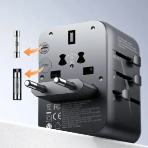 Hurtownia GSM - Joyroom JR-TCW02 utazási adapter 65W EU / US / JP / AU / UK / CN fekete - JYR1045 - {ean13} - Hurt