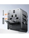 Hurtownia GSM - Joyroom JR-TCW02 utazási adapter 65W EU / US / JP / AU / UK / CN fekete - JYR1045 - {ean13} - Hurt