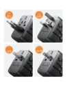 Hurtownia GSM - Joyroom JR-TCW02 Reiseadapter 65W EU / US / JP / AU / UK / CN schwarz - JYR1045 - {ean13} - Hurt