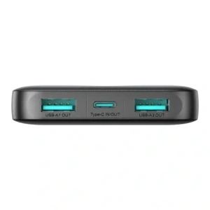 Hurtownia GSM - Joyroom JR-PBF12 powerbank 10000mAh 12W 2.4A 2xUSB-A, USB-C fekete - JYR1046 - {ean13} - Hurt