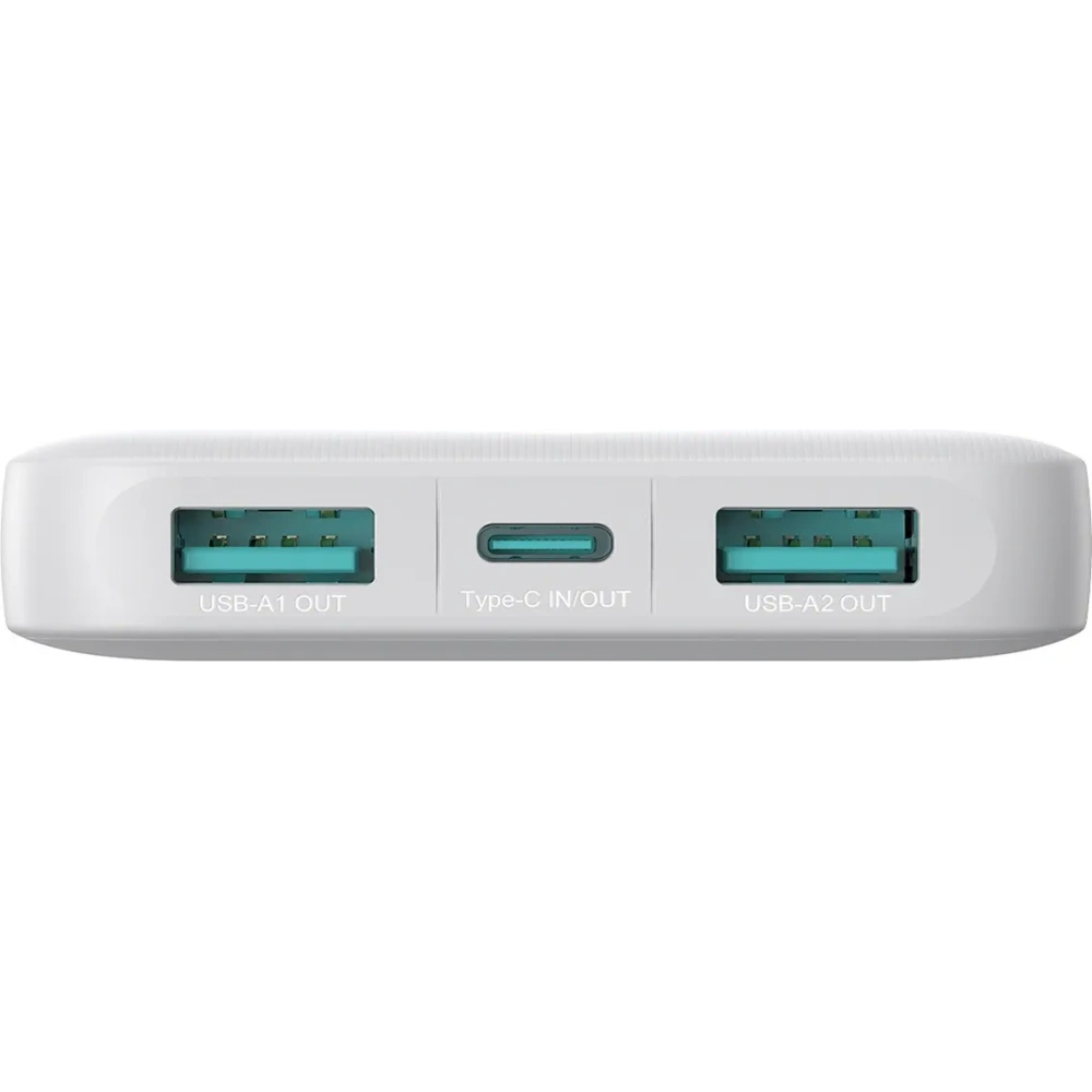 Hurtownia GSM - Joyroom JR-PBF12 powerbank 10000mAh 12W 2.4A 2xUSB-A, USB-C alb - JYR1047 - {ean13} - Hurt