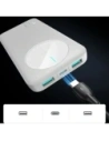Hurtownia GSM - Joyroom JR-PBF12 powerbank 10000mAh 12W 2.4A 2xUSB-A, USB-C alb - JYR1047 - {ean13} - Hurt
