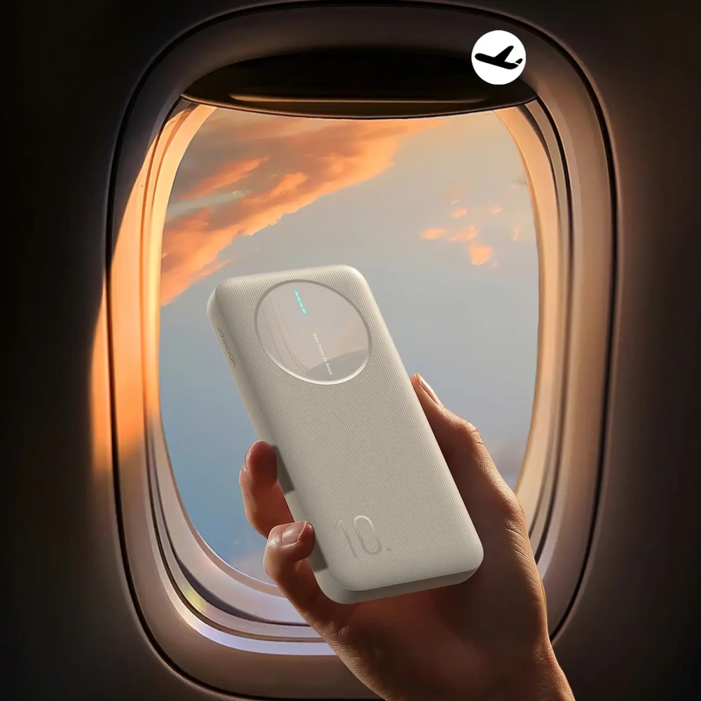 Hurtownia GSM - Joyroom JR-PBF12 powerbank 10000mAh 12W 2.4A 2xUSB-A, USB-C alb - JYR1047 - {ean13} - Hurt