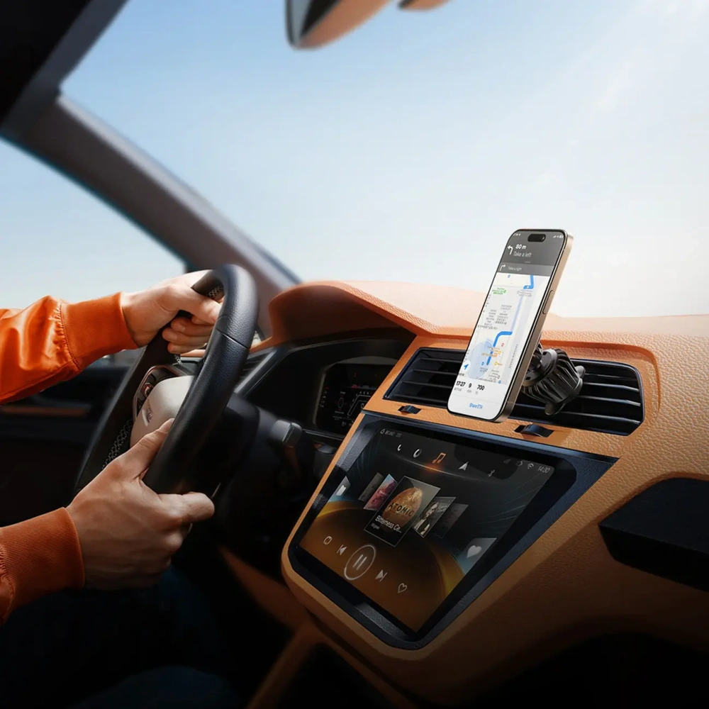 Wholesale Joyroom JR-ZS406 magnetic car air vent mount black - JYR1049 - {ean13} - Hurt