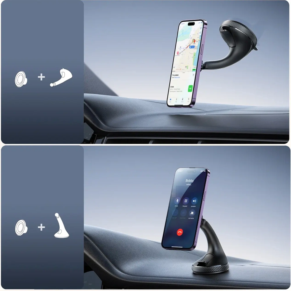 Wholesale Joyroom JR-ZS406 magnetic car dash mount black - JYR1050 - {ean13} - Hurt