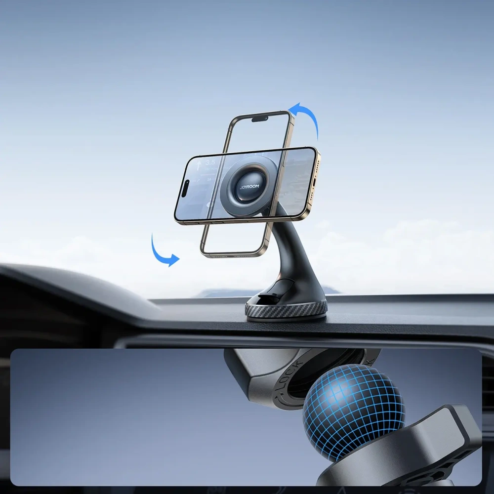 Hurtownia GSM - Joyroom suport magnetic pentru bord auto JR-ZS406 negru - JYR1050 - {ean13} - Hurt