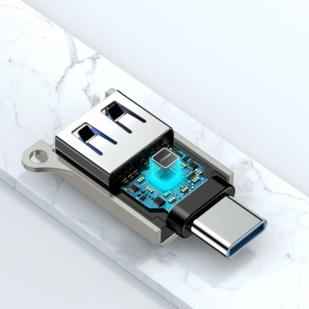 Hurtownia GSM - Joyroom S-H151 adapter USB-C (hím) / USB-A (női) ezüst - JYR1052 - {ean13} - Hurt