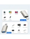 Hurtownia GSM - Joyroom S-H151 adapter USB-C (hím) / USB-A (női) ezüst - JYR1052 - {ean13} - Hurt