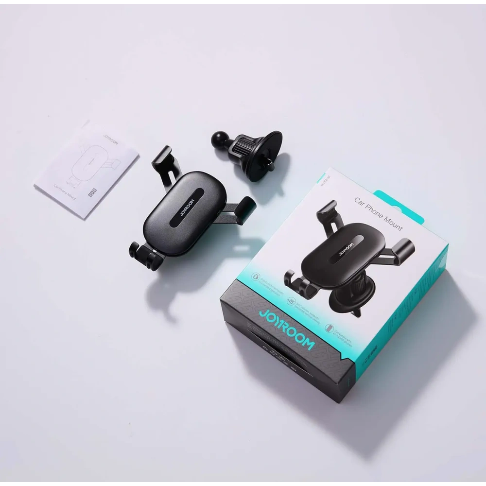 Hurtownia GSM - Uchwyt Joyroom JR-ZS392 pentru telefon grawitational pentru grila de ventilație - negru - JYR1053 - {ean13} - Hurt