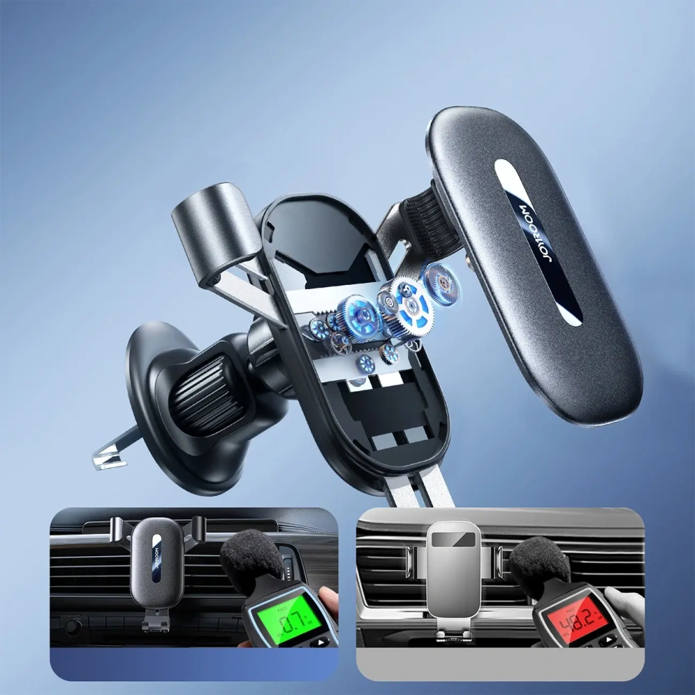 Hurtownia GSM - Uchwyt Joyroom JR-ZS392 pentru telefon grawitational pentru grila de ventilație - negru - JYR1053 - {ean13} - Hurt