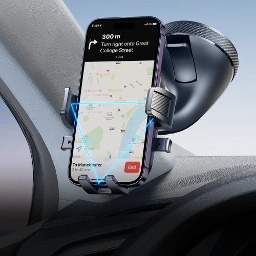 Uchwyt samochodowy na szybę Joyroom JR-OK6 czarny