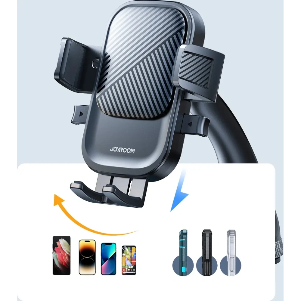 Hurtownia GSM - Joyroom suport pentru parbriz auto JR-OK6 negru - JYR1054 - {ean13} - Hurt