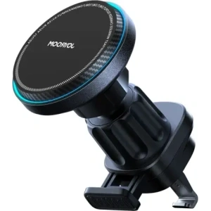 Hurtownia GSM - Joyroom suport auto JR-ZS387 cu încărcător inductiv MagSafe pentru ventilatia aerului cu ventilator, negru - JYR1055 - {ean13} - Hurt