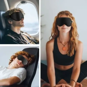 Hurtownia GSM - Opaska na oczy do spania Tech-Protect Eyeshade Sleep Mask Matte Black - THP3282 - {ean13} - Hurt