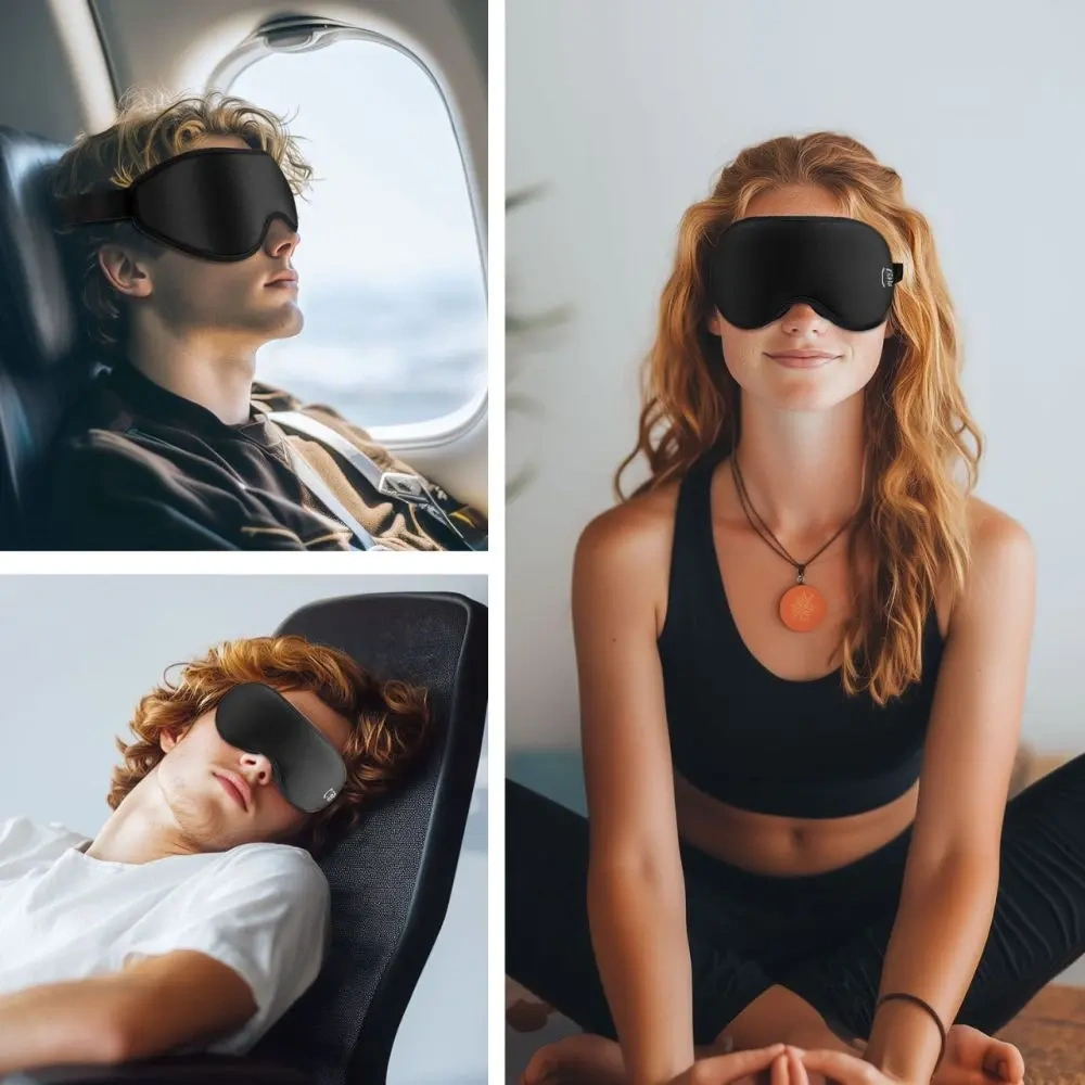 Hurtownia GSM - Opaska na oczy do spania Tech-Protect Eyeshade Sleep Mask Matte Black - THP3282 - {ean13} - Hurt