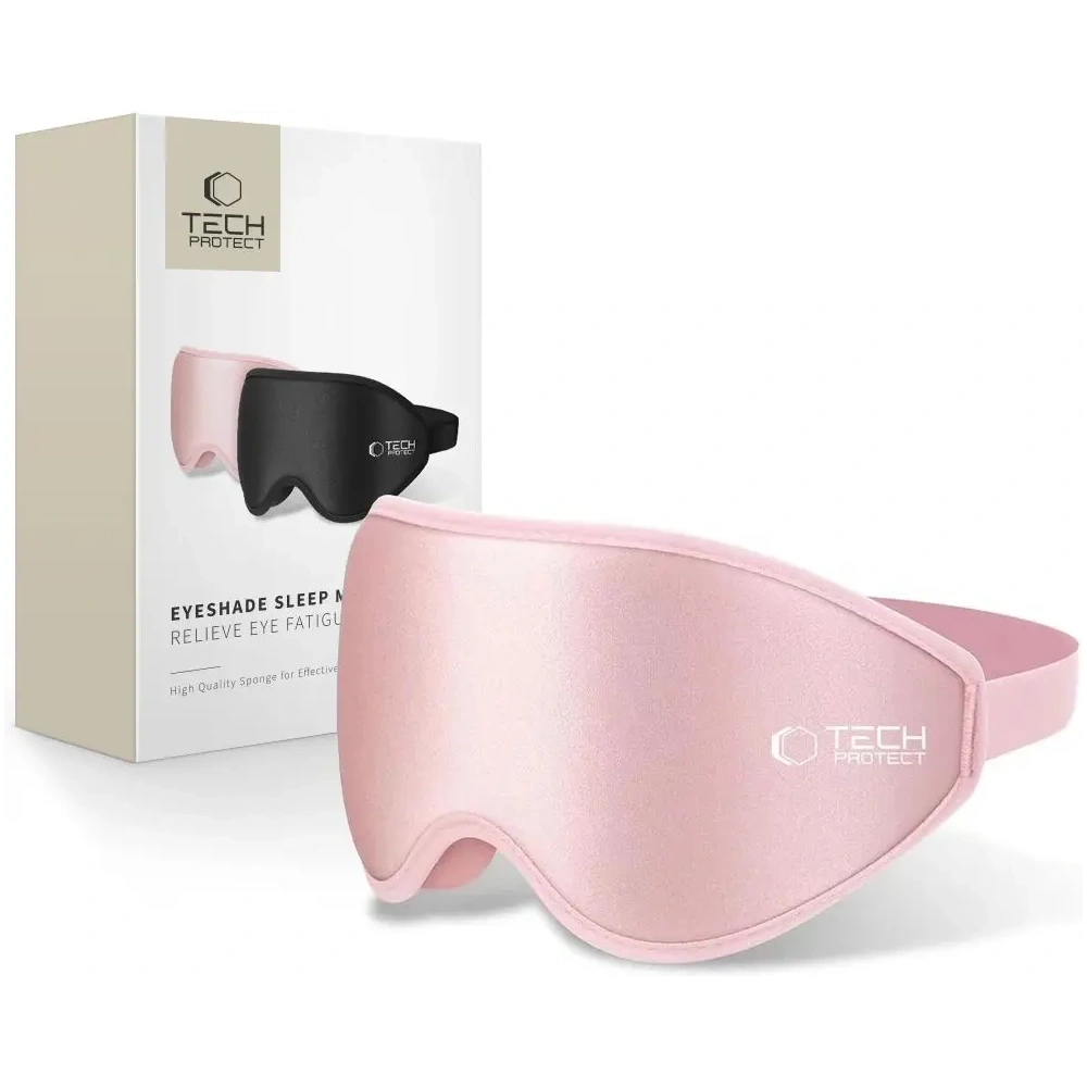Hurtownia GSM - Opaska na oczy do spania Tech-Protect Eyeshade Sleep Mask Baby Pink - THP3283 - {ean13} - Hurt