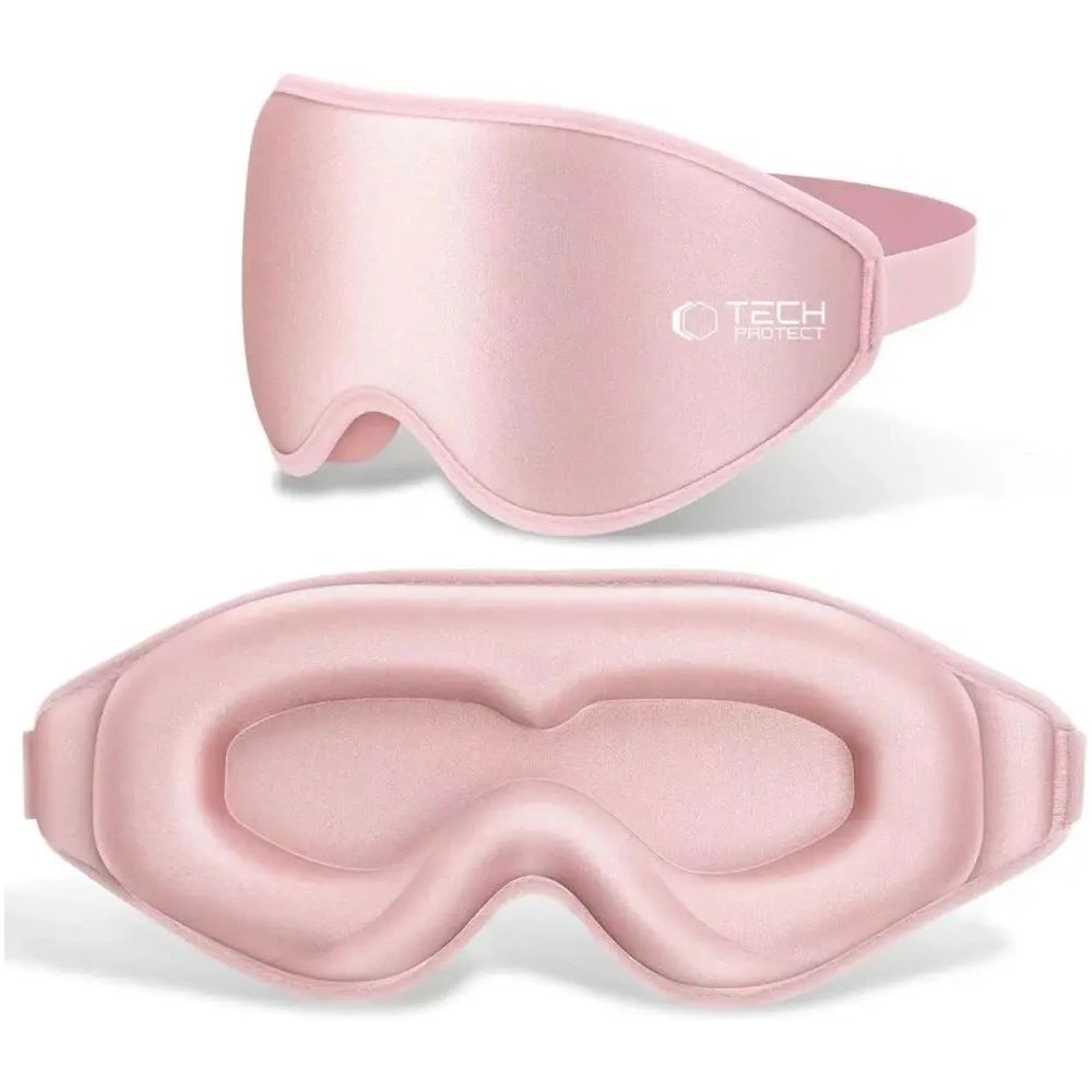 Hurtownia GSM - Opaska na oczy do spania Tech-Protect Eyeshade Sleep Mask Baby Pink - THP3283 - {ean13} - Hurt
