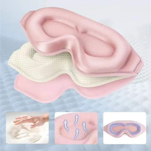 Opaska na oczy do spania Tech-Protect Eyeshade Sleep Mask Baby Pink
