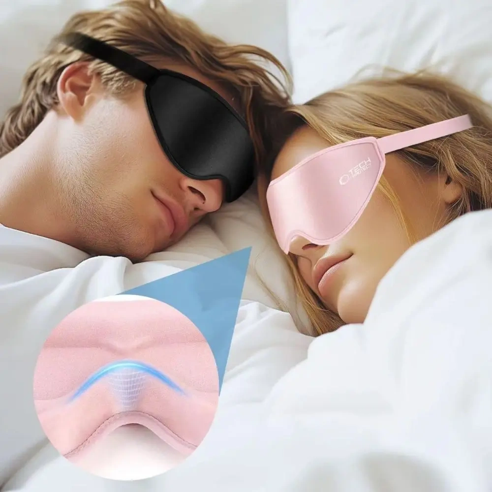Hurtownia GSM - Opaska na oči do spánku Tech-Protect Oční maska na spánek Baby Pink - THP3283 - {ean13} - Hurt