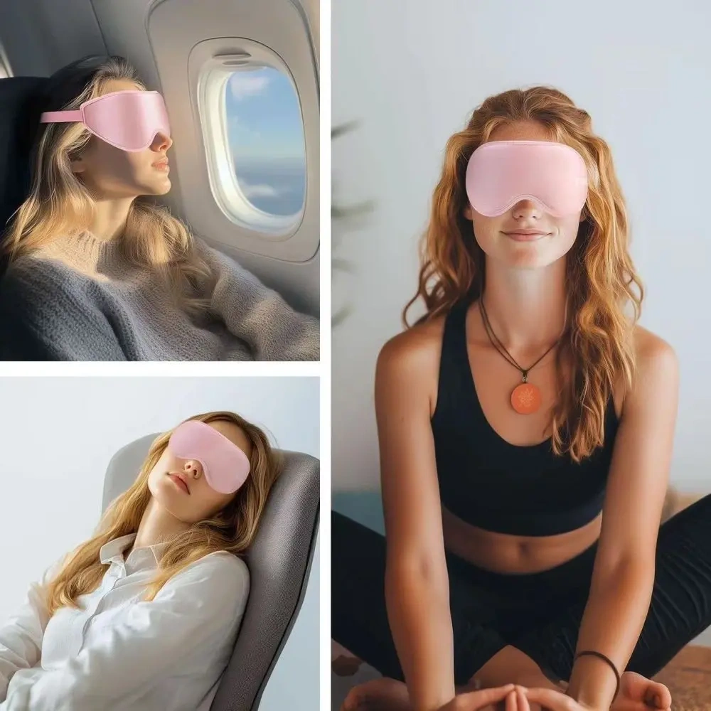 Hurtownia GSM - Opaska na oczy do spania Tech-Protect Eyeshade Sleep Mask Baby Pink - THP3283 - {ean13} - Hurt