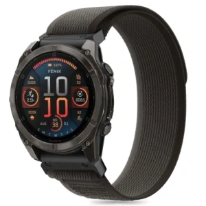 Pasek Tech-Protect Nylon Garmin Fenix 5x / 5x Plus / 6x / 6x Pro / 7x / 8 51mm Black/orange