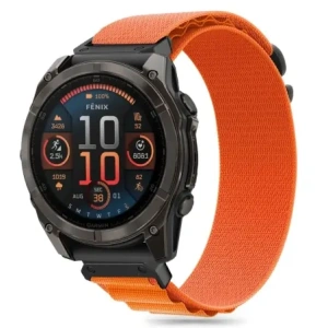 Pasek Tech-Protect Nylon Pro Garmin Fenix 5x / 5x Plus / 6x / 6x Pro / 7x / 8 51mm Orange
