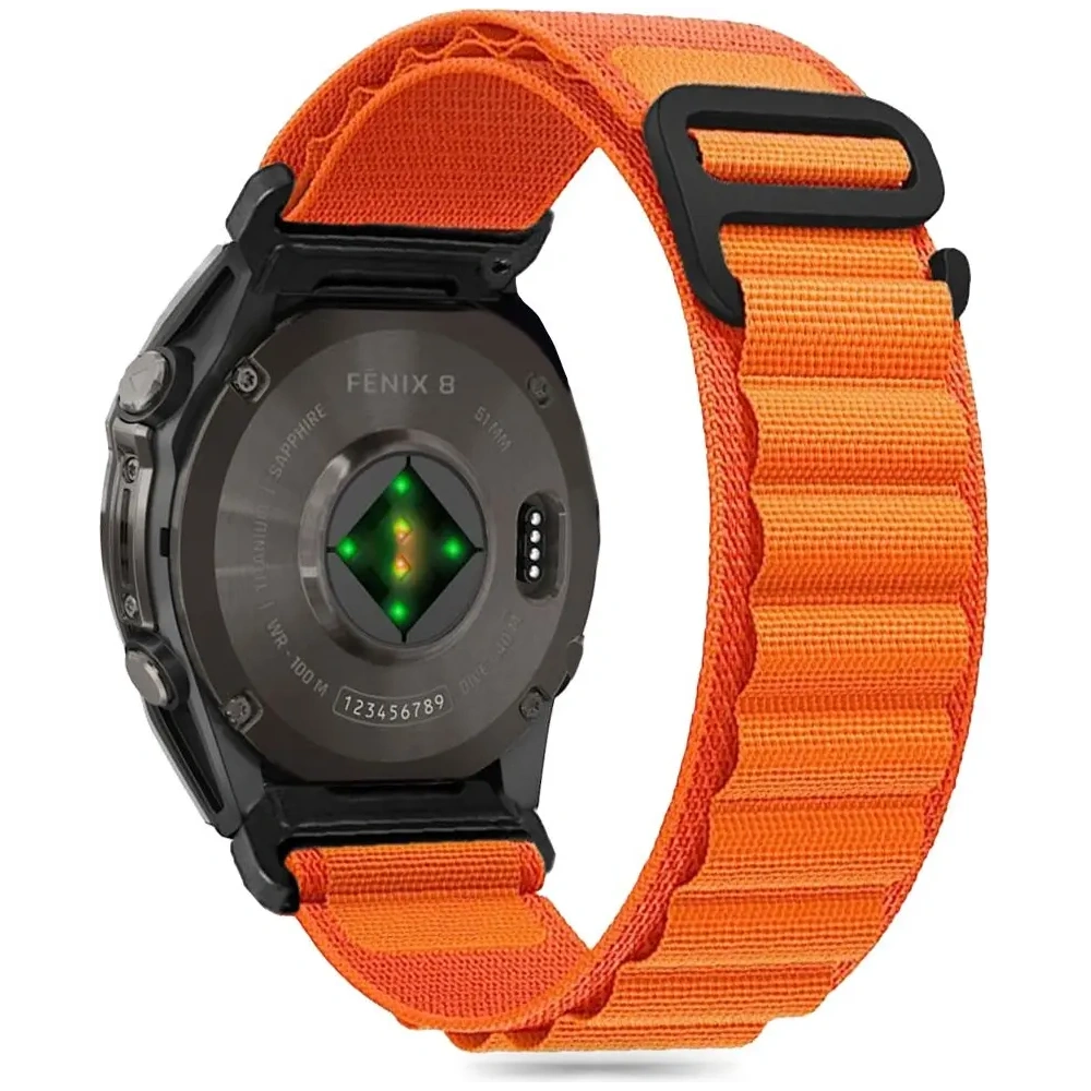 Wholesale Tech-Protect Nylon Pro Garmin Fenix 5 / 6 / 6 Pro / 7 / 8 47mm / E Orange - THP3290 - {ean13} - Hurt