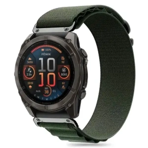 Pasek Tech-Protect Nylon Pro Garmin Fenix 5x / 5x Plus / 6x / 6x Pro / 7x / 8 51mm Olive Green