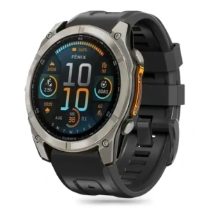 Pasek Tech-Protect Silicone Garmin Fenix 5s / 5s Plus / 6s / 6s Pro / 7s / 8 43mm Black